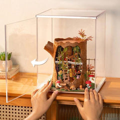Robotime DIY Miniature House Dust Cover