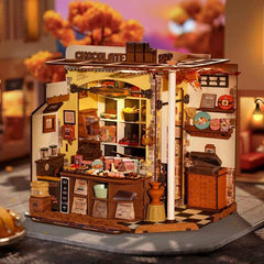 Robotime DIY Mini House Henrys Chocolate