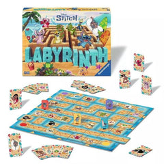 Ravensburger - Disney Stitch Labyrinth Board Game