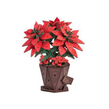 Robotime DIY 3D Wooden Bloom Poinsettia