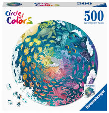 Ravensburger Circle Of Colors Ocean - 500pc Jigsaw Puzzle