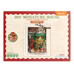Robotime DIY Mini House Santas Toy Shop