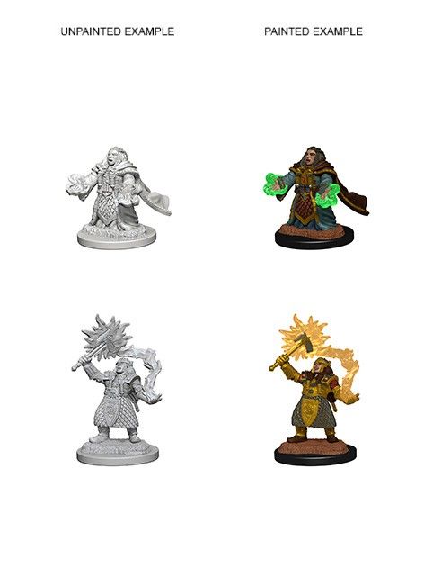 D&D Nolzurs Marvelous Unpainted Miniatures Dwarf Male Cleric