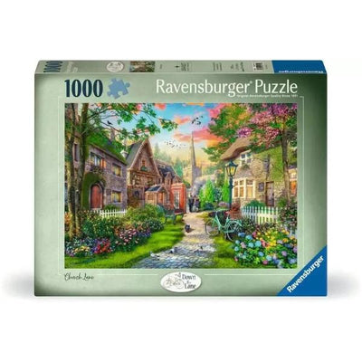 Ravensburger - Church Lane Puzzle 1000pc Jigsaw Puzzle