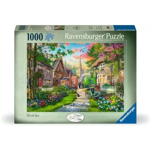 Ravensburger - Church Lane Puzzle 1000pc Jigsaw Puzzle