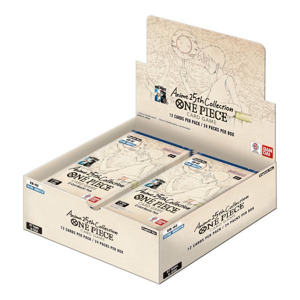 One Piece Card Game Anime 25th Collection Extra Booster Box [EB-02}