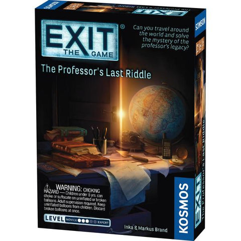 Exit The Professors Last Riddle