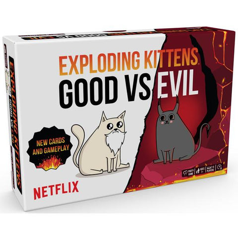 Image of Exploding Kittens - Good vs Evil Card Game