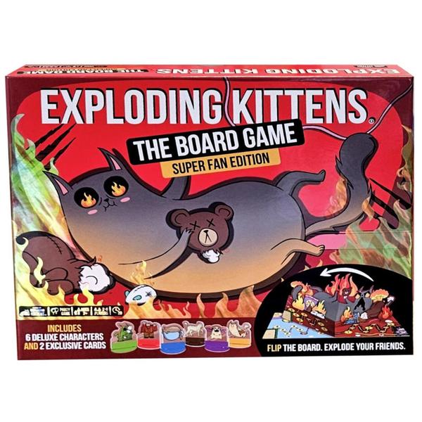 Exploding Kittens The Board Game Super Fan Edition – Gametraders Chermside