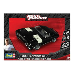 REVELL Doms 71 Plymouth GTX 2n1 1:24