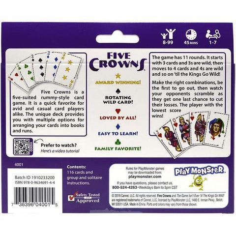 Image of Five Crowns Card Game