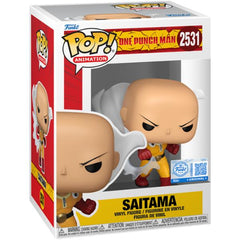 One Punch Man – Saitama (Punching) Exclusive Pop! Vinyl