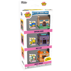The Simpsons – Springfield Bitty Pop! Town 3-Pack