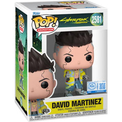 Cyberpunk: Edgerunners – David Martinez with chase Exclusive Pop! Vinyl RS