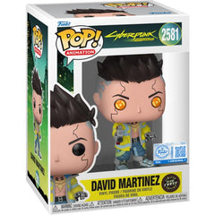 Cyberpunk: Edgerunners – David Martinez with chase Exclusive Pop! Vinyl RS