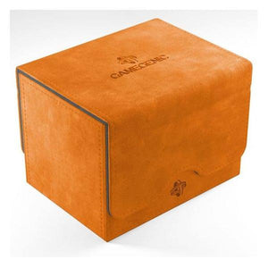 Gamegenic Sidekick Holds 100 Sleeves Convertible Deck Box Orange