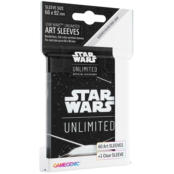 Gamegenic Star Wars Unlimited Art Sleeves - Card Back White
