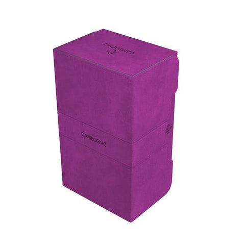 Image of Gamegenic Stronghold 200+ XL Purple Deck Box