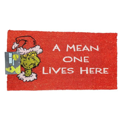 The Grinch Who Stole Christmas - Mean One Lives Here Doormat