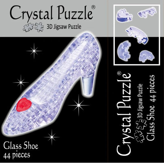 3D Crystal Puzzle - Glass Shoe