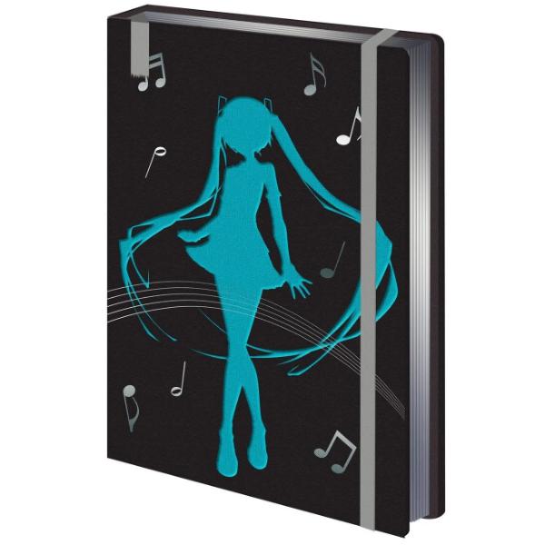 Hatsune Miku - Black Premium Notebook