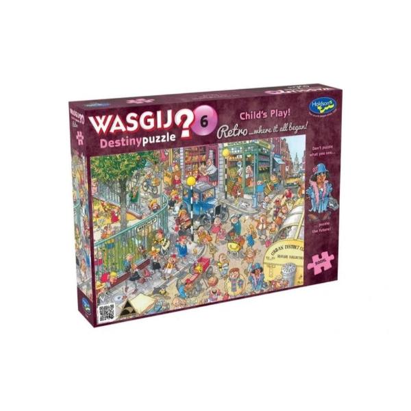 Wasgij? Retro Destiny #6 Childs Play 500 XLpc Puzzle