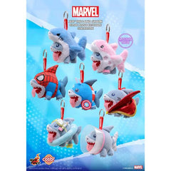 Marvel Rivals – Jeff the Shark Cosbi Plush Keychain Collection
