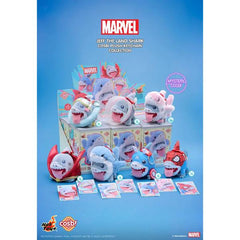 Marvel Rivals – Jeff the Shark Cosbi Plush Keychain Collection
