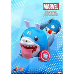 Marvel Rivals – Jeff the Shark Cosbi Plush Keychain Collection
