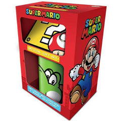 Super Mario - Yoshi Gift Set Mug, Coaster & Keychain