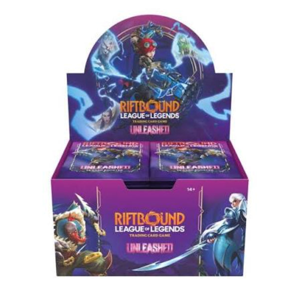 Riftbound League of Legends TCG – Unleashed Booster Display