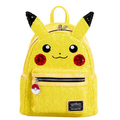 Loungefly Pokemon - Pikachu Cosplay Sequin Mini Backpack