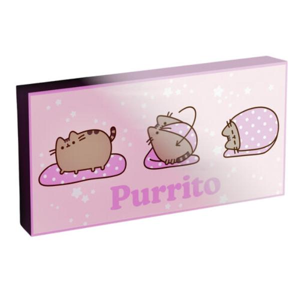 Pusheen - Purrito Light Up Canvas