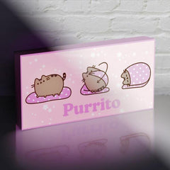 Pusheen - Purrito Light Up Canvas