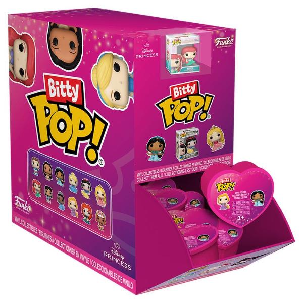 Disney Princesses – Blind Heart Shaped Capsule Bitty Pop! Blind Bag