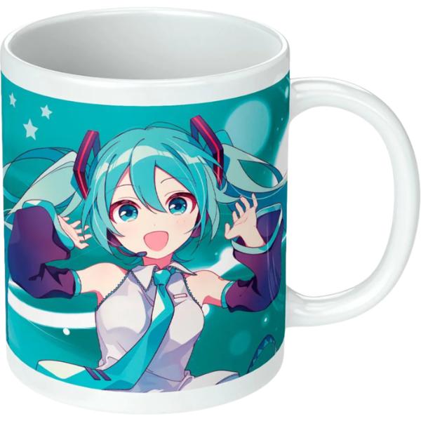 Hatsune Miku - Blue White Mug