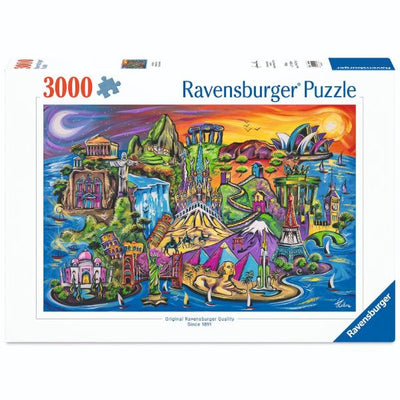 Ravensburger - Isle of Sights Puzzle 3000pc Puzzle