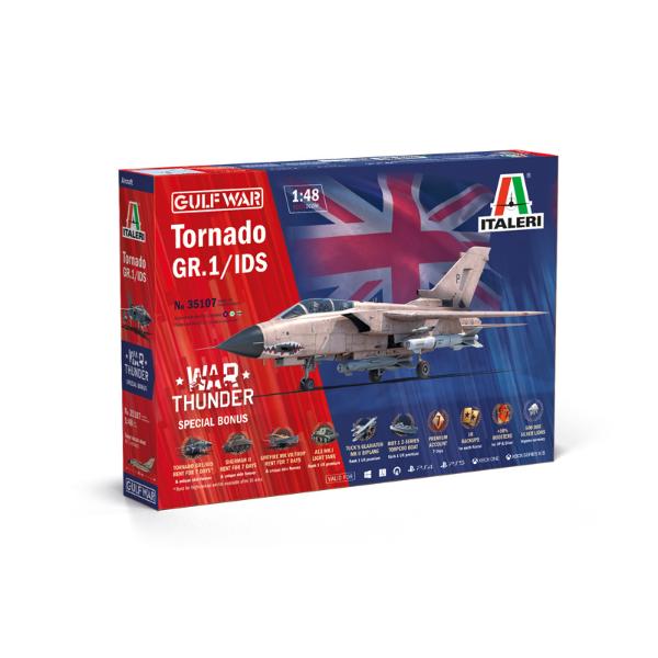 ITALERI 1/48 Tornado GR.1/IDS Gulf War - War Thunder Edition