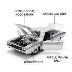 Fast & Furious – Dom’s 1970 Dodge Charger Anniversary Diecast 1:24 Scale