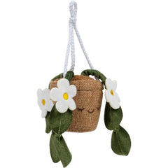 Greenhouse by Russ 6" - Dorothea the Hanging Plant with Flowers