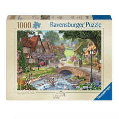 Ravensburger – Leisure Days Lazy Days By The Stream Puzzle 1000pc Jigsaw Puzzle