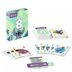 Ravensburger - Disney Stitch Level 8 Card Game