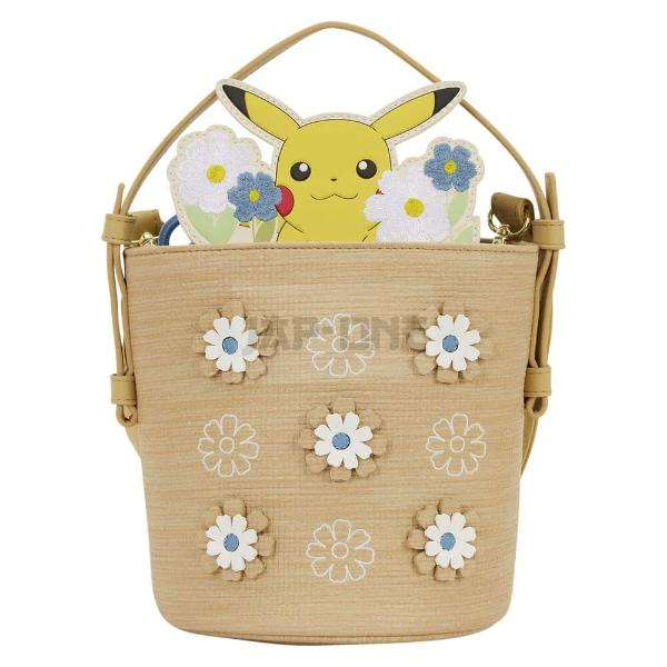 Loungefly - Pokemon Floral Pikachu Crossbody Bag