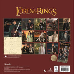 Lord of The Rings - 2027 Square Calendar