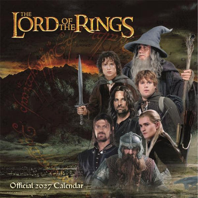 Lord of The Rings - 2027 Square Calendar