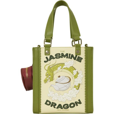 Loungefly - Avatar The Last Airbender Jasmine Dragon Tote Crossbody Bag with Coin Bag