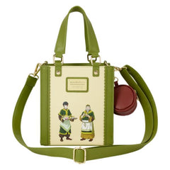 Loungefly - Avatar The Last Airbender Jasmine Dragon Tote Crossbody Bag with Coin Bag