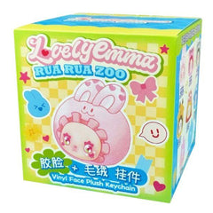 Lucky Emma Rua Rua Zoo Vinyl Face Plush Keychain Blind Box