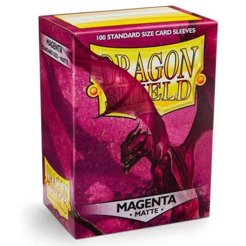 Dragon Shield - Box 100 - Magenta MATTE