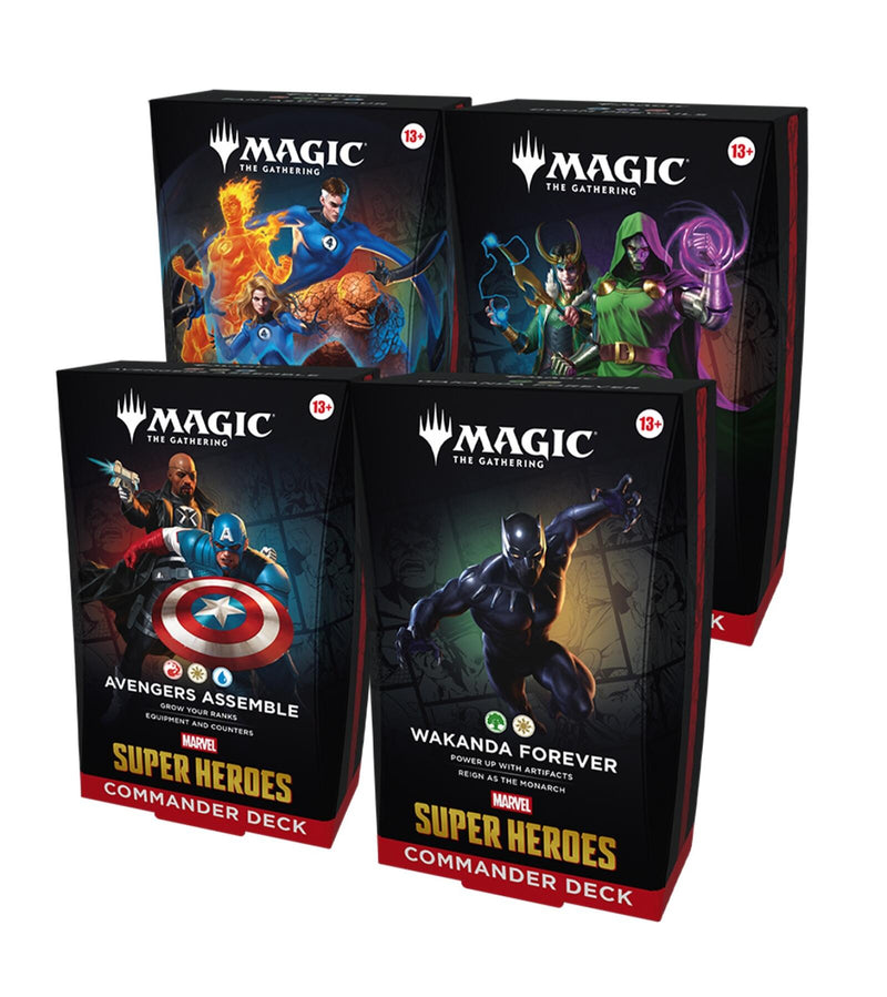 Magic the Gathering Marvel Super Heroes Commander Deck (Random)